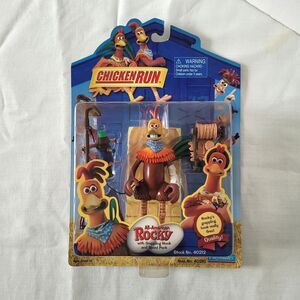 Vintage Chicken Run Rocky Action Figure with Grappling Hook - New in Package